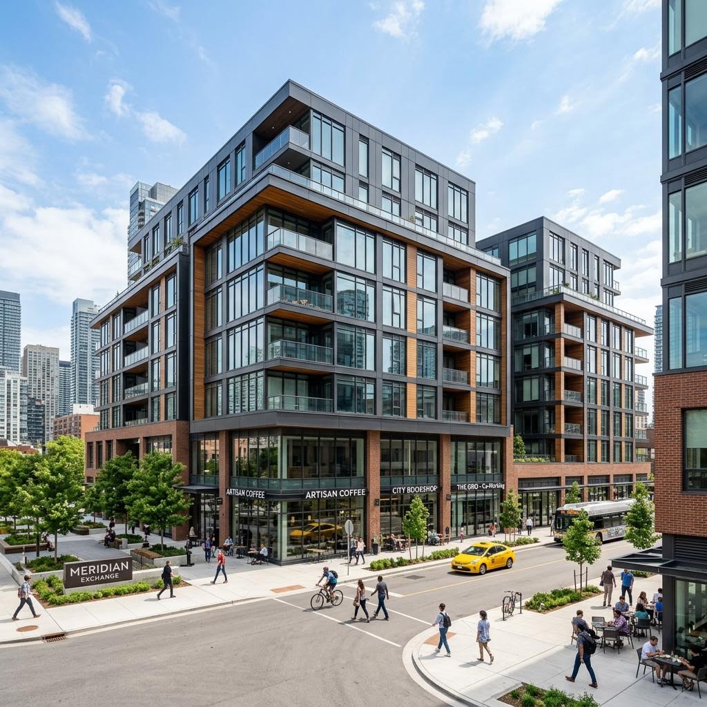 Premium urban commercial buildings